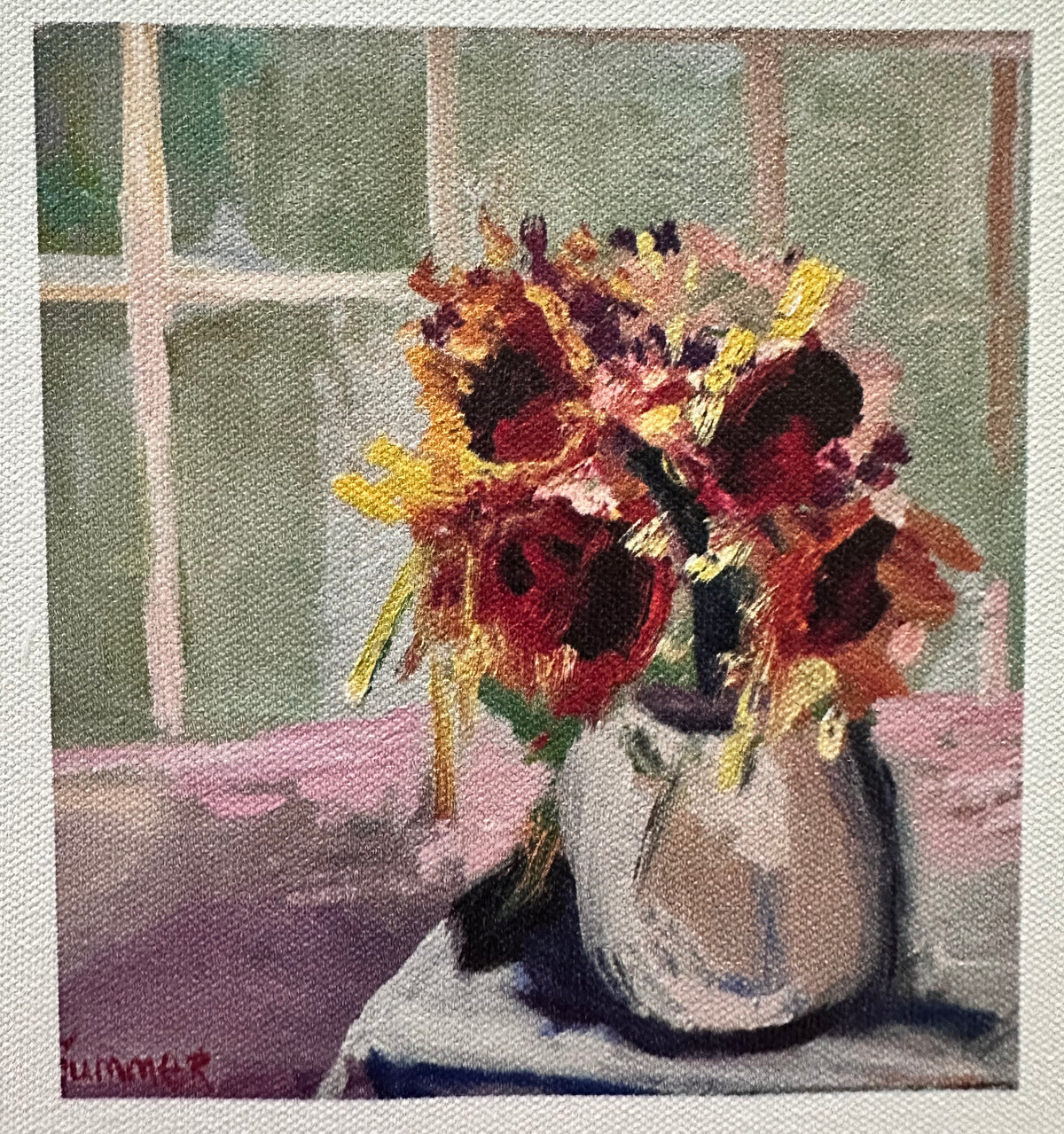 Sunflower Window by Summer Ray