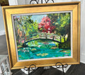 Monet's Bridge at Gibb's Gardens by Summer Ray