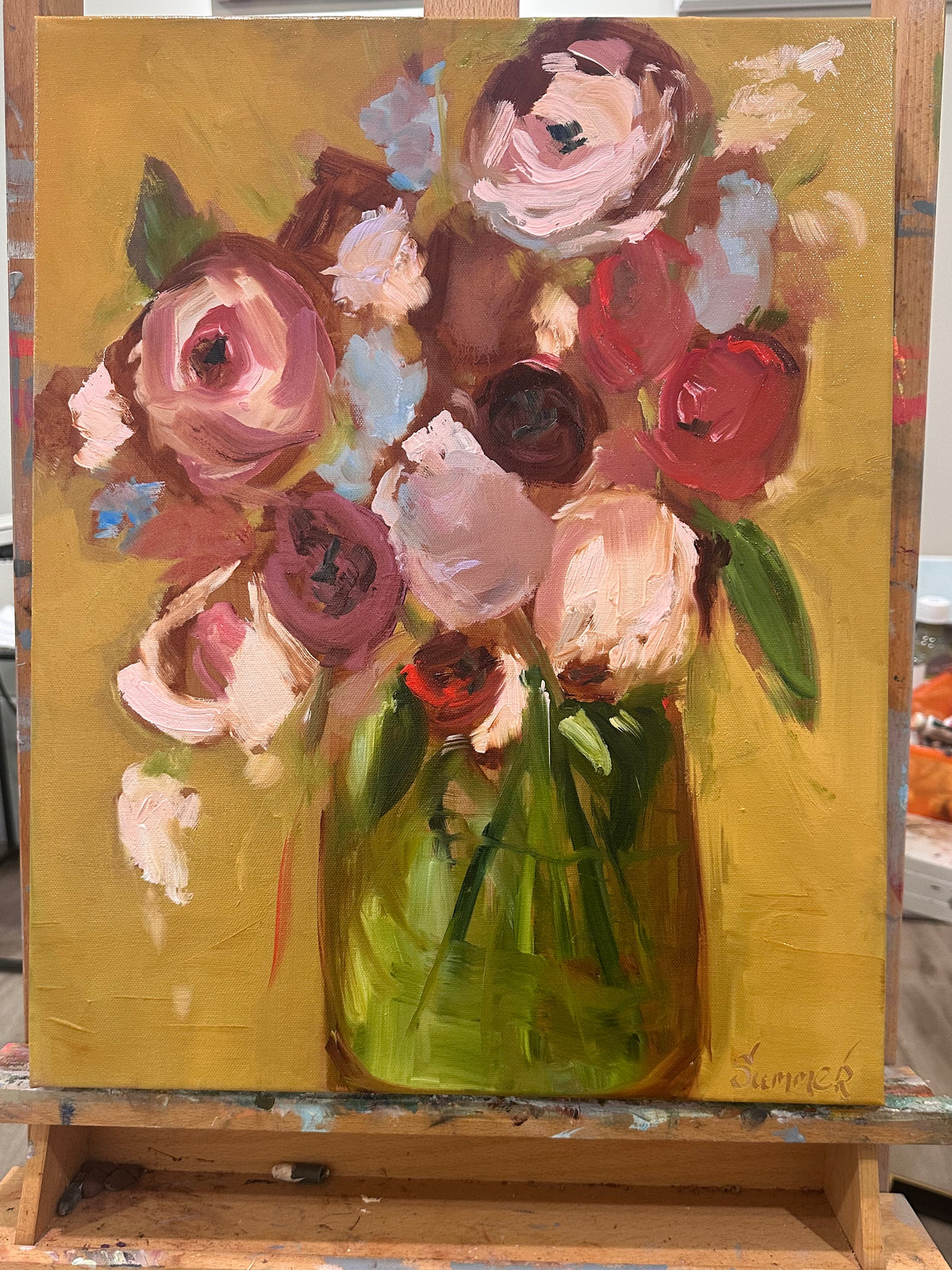 Roses for Sunday detail