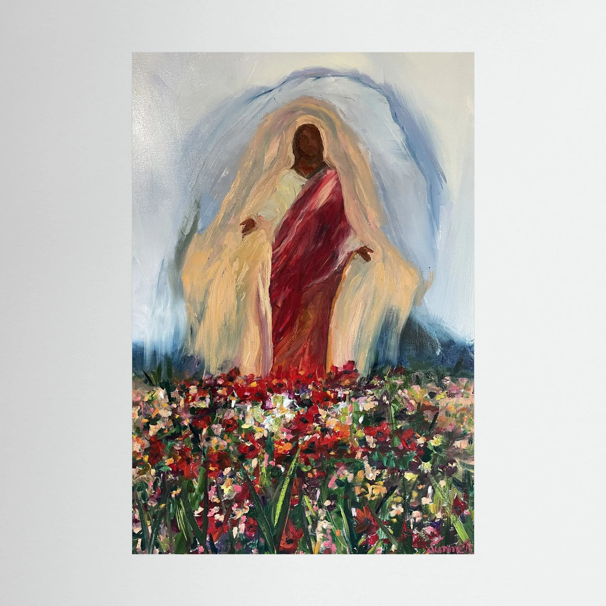 He Brings the Garden Fine Art Print