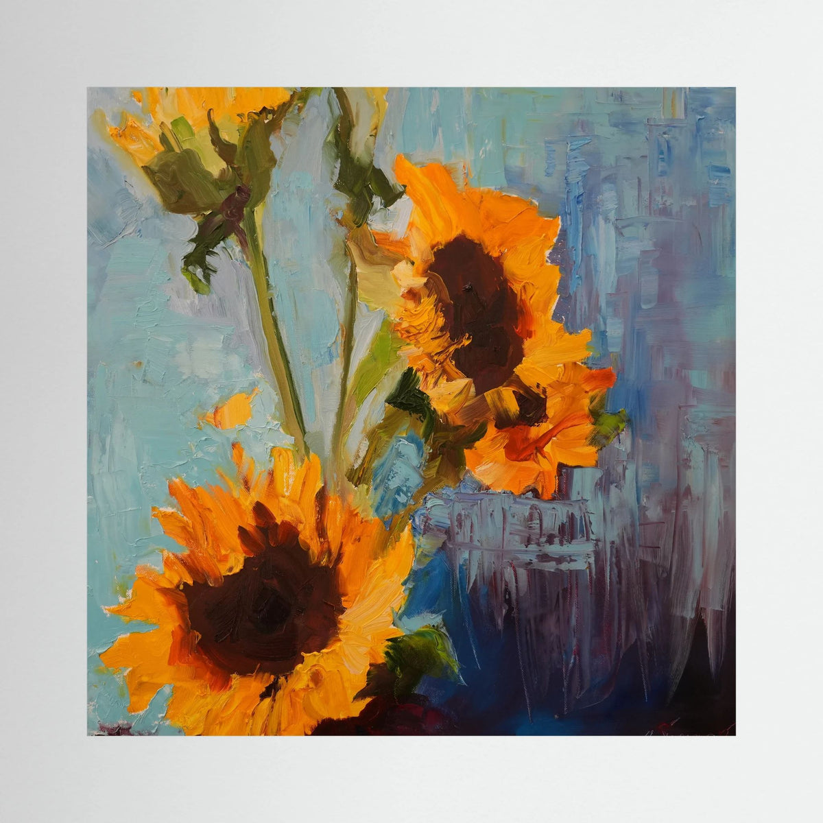 Sunflower Sunday Fine Art Print